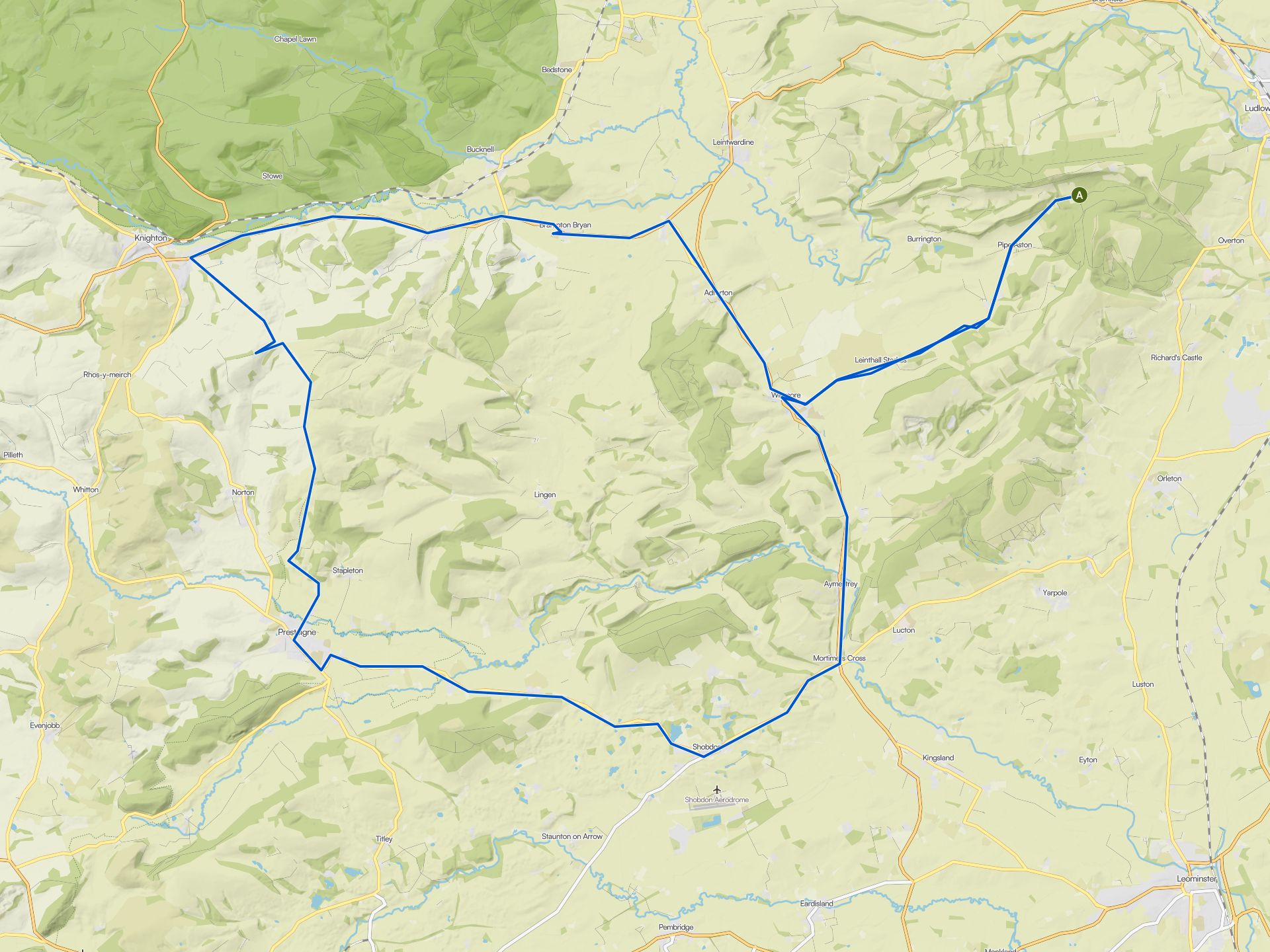 The best cycling routes around Mortimer Forest | Komoot